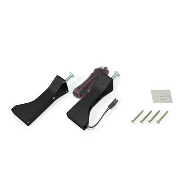 Mec rack set kastbaarhouders zwart+kabel